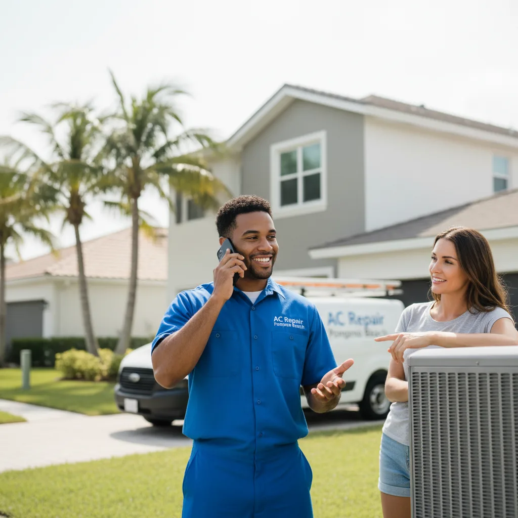 AC Repair Pompano Beach customer support in Ranchester